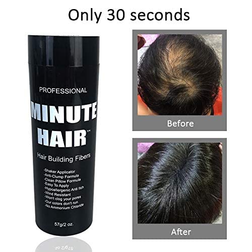 Biggie Sized 57 Gram Bottle Full Of Minute Hair Fibers. Hi Grade Hair Building Fibers. Gargantuan Amount Of Light Brown Fibers Inside A Compact Size Refillable Bottle. Choose Your Color. #TOP1