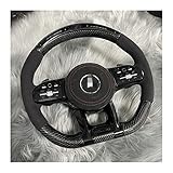 volante mercedes benz segunda mano El volante de fibra de carbono en un estilo deportivo aporta colores brillantes a su automóvil, brinda un placer de conducción extremadamente cómodo y mejora en gran medida la apariencia del interior del automóvil.