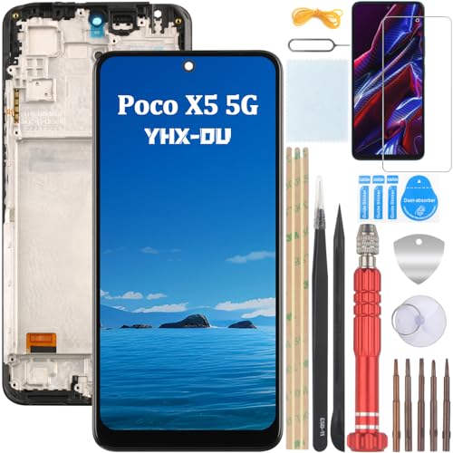 Écran LCD tactile Xiaomi Poco X5 5G 6.5 Pouces Haute Sensibilité