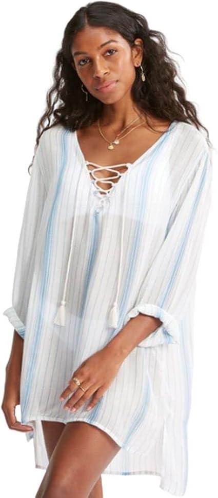 Billabong womens Blue Skies Swim Cover 