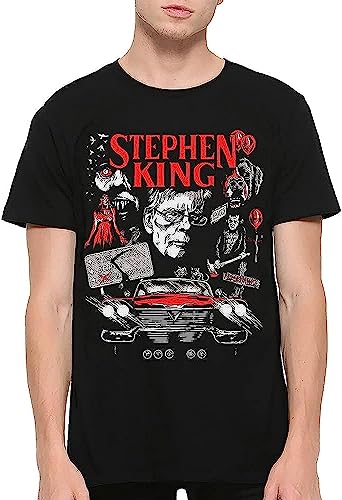 Stephen King Horror Movies T-Shirt(Medium)