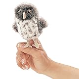 folkmanis fingerpuppen Größe Stoff: 10 cm Folkmanis 2638 Fingerpuppe, grau