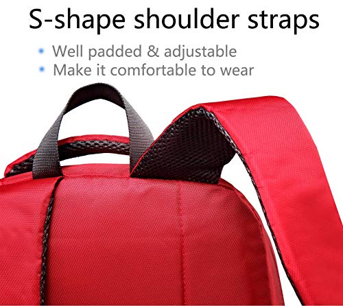 Bluefairy Kids Backpack For Boys Elementary School Bags Durable Kindergarten Bookbags (Red) One_Size #TOP5