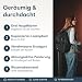 LARKSON Schulrucksack Mädchen & Jungen Teenager Schwarz - No 3 Advanced - Großer Rucksack Damen & Herren für Schule - 16" Laptopfach - Aus PET - Wasserabweisend