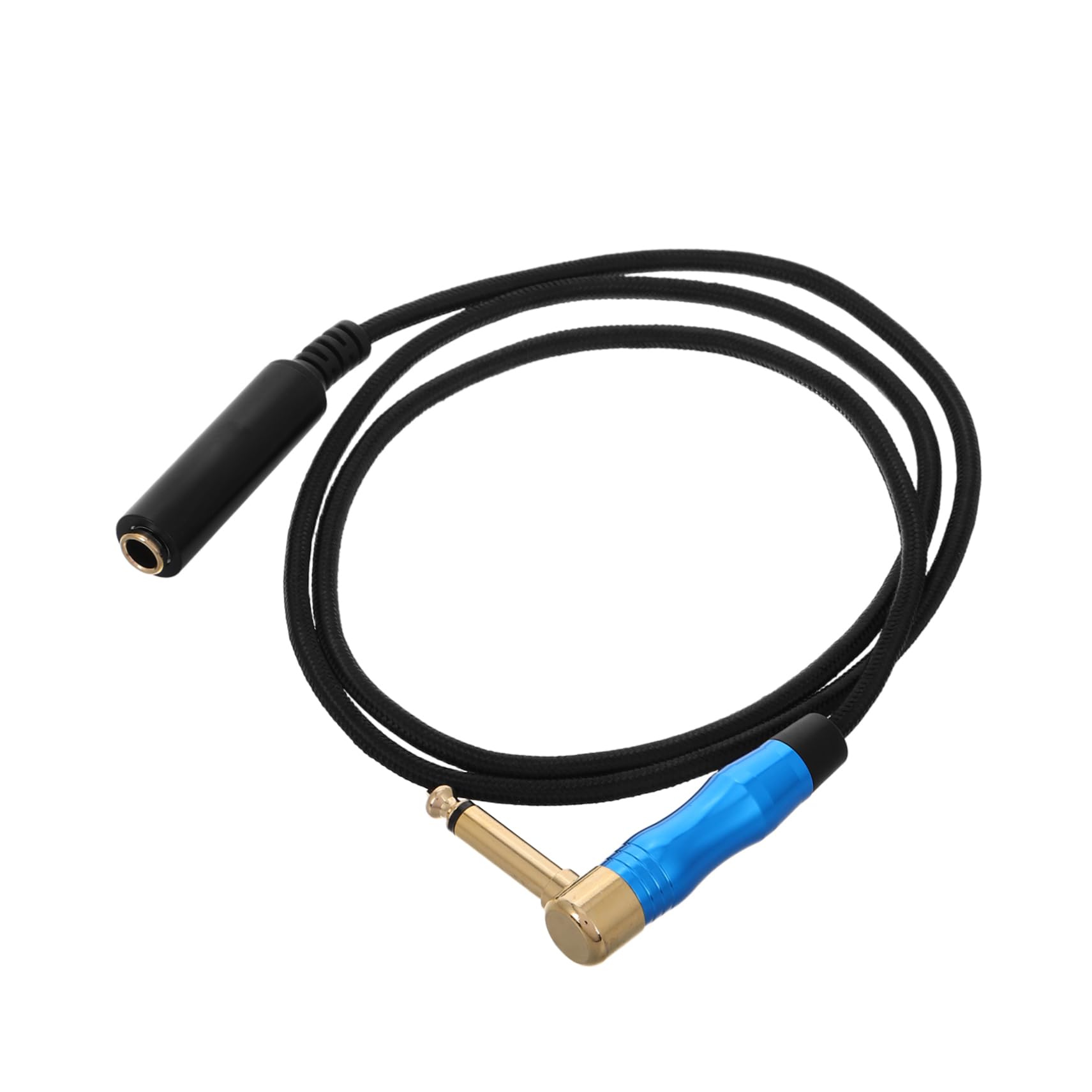Cable extensor de audio 6.35 jack macho hembra mono de cobre trenzado 8