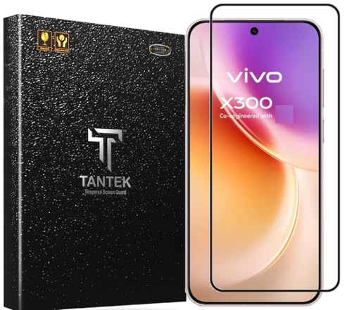 Image of TitanGuard Tempered Glass Screen Protector Guard for Vivo X300 5G (6.31 Inch) - 9H Hardness, Military Grade, Anti-Static, Easy Installation Kit - 1 PACK