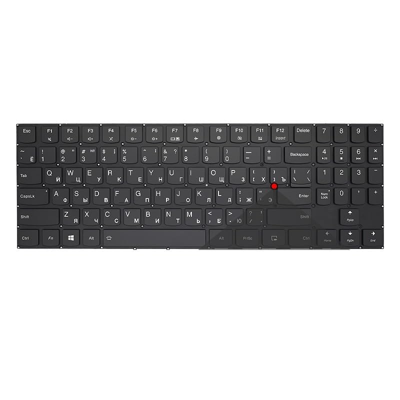 Clavier rétroéclairé pour Lenovo Legion Y7000 touches russes et US