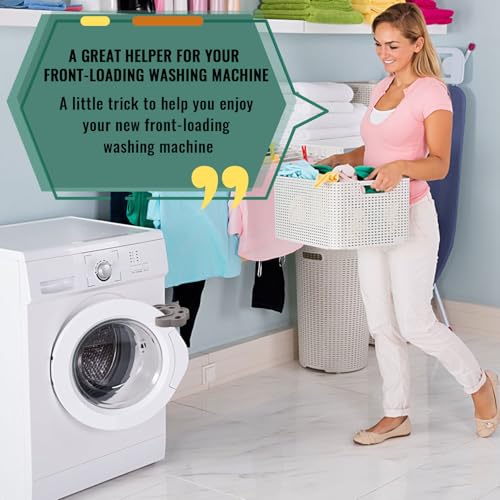 2stk Türstütze für Waschmaschine Offen, Silikon Türstopper für Frontlader Waschmaschinen Türhalter für Waschmaschine Zubehör für Waschmaschinen- und Trocknertüren für Richtige Belüftung
