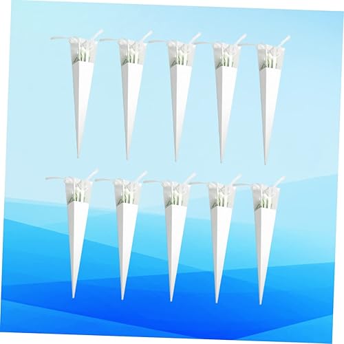 Miniatura 4 de COOPHYA 10 unids caja de una sola flor bolsas de envoltura de boda papel de embalaje de rosas individuales bolsa de embalaje de rosa papel de regalo