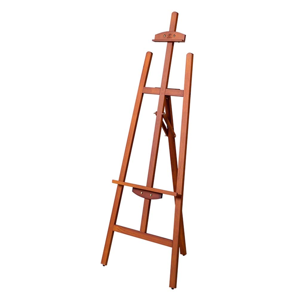 Künstlerstaffelei, Holzstaffelei, zur Präsentation von Leinwänden und Rahmen bis 108 cm, für Bild/Poster/Hochzeit