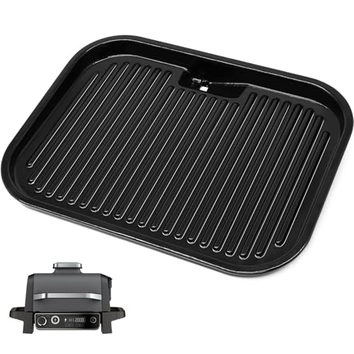 Criditpid Woodfire Outdoor Flat Top Griddle Plate Replacement Parts for Ninja OG700 Series Woodfire Grills, 15