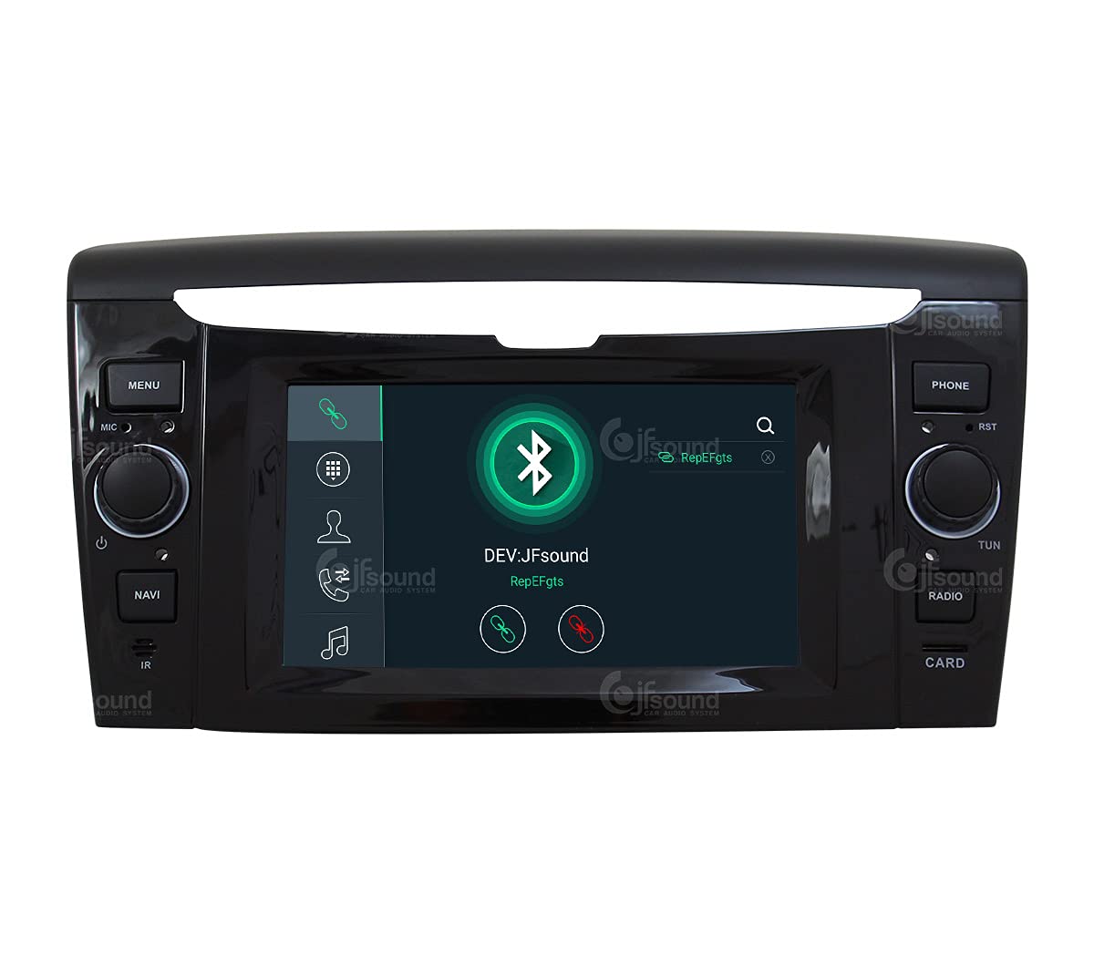 Jf Sound car audio system Autoradio Custom Fit per Lancia Ypsilon (senza autoradio originale) Android GPS Bluetooth WiFi Dab USB Full HD Touchscreen Display 6,2" processore 8core e comandi vocali