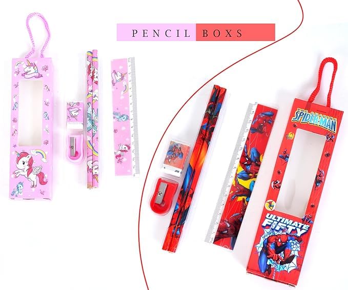 Urban Festivities Return Gifts for Kids 40pcs– Set of 10 | Stationery Gift Sets for Girls & Boys | Ideal for Birthday Parties & Celebrations 3