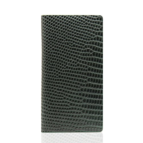 【日本正規代理店品】SLG Design iPhone6s/6 レザーケース 本革 Lizard Case グリーン ダイアリータイプ SD6667iP6S