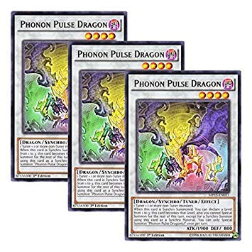 Amazon.co.jp: 【 3枚セット 】遊戯王 英語版 MP15-EN031 Phonon Pulse