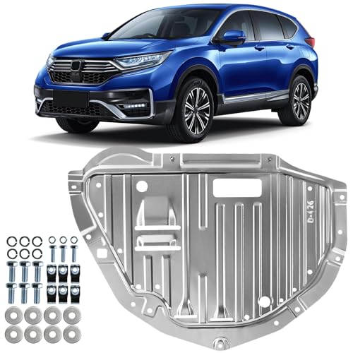 74112-TLA-A01 Aluminum Magnesium Engine Splash Shield Guard for Honda CRV EX EXL 2017-2022 1.5L L4 High Strength Anti-Corrosion | Under Engine Cover Lid (Replace:74112TLAA01) 0.6mm
