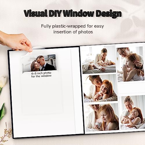 image for Artfeel Photo Album 4x6 with 600 Pockets,Slip-in Picture Albums,Linen 