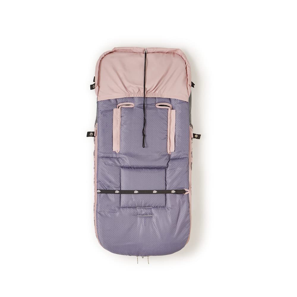 Saco Silla Paseo Universal Interbaby | Saco Bebe Invierno Suave, Cálido, Afelpado | Saco Carro Bebe Invierno Desmontable, Doble Apertura, Lavado Fácil, Materiales Antialérgicos