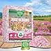 Small Pet Select - Natural Paper Bedding with Real Rose Petals. Rabbits, Guinea Pigs, and Other Small Animals, 56L
