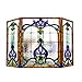 Produktbild Chloe Beleuchtung Tiffany-Glass Kamin Bildschirm, bunten, 111,8 cm