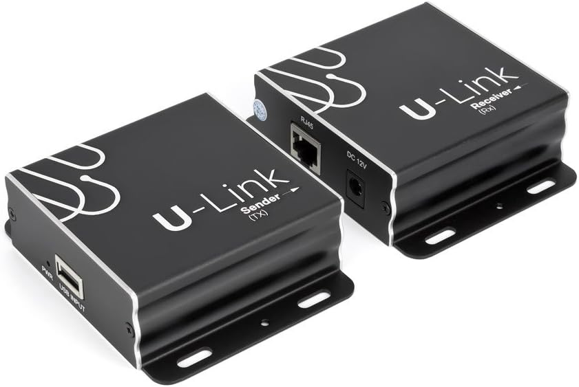 U-Link UL10 by Sewell, USB 2.0 over Single Cat5e/6 Extender, 330 ft- 480 Mbps, 4 port - V2.0