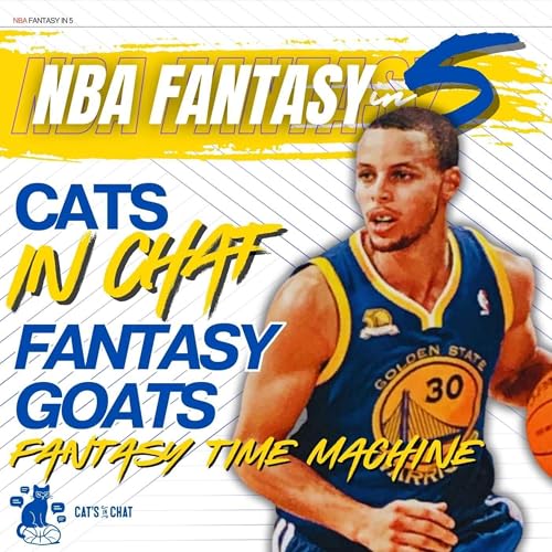 NBA FANTASY BASKETBALL | Cats in Chat | GOATS of Fantasy Basketball | The BEST of the BEST copertina