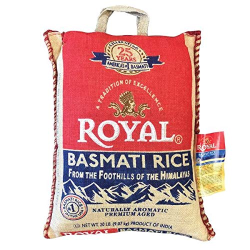 Evaxo Indian Basmati Rice, 20 lbs.#B
