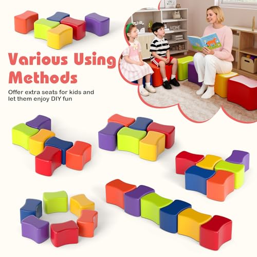 Tabouret modulaire enfant antidérapant avec doublure amovible - 4