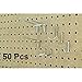 (Set of 50) 10 Lbs Capacity Garage Auto Shop Storage & Organization Rack Hooks Pegboard Hooks Tool Holders