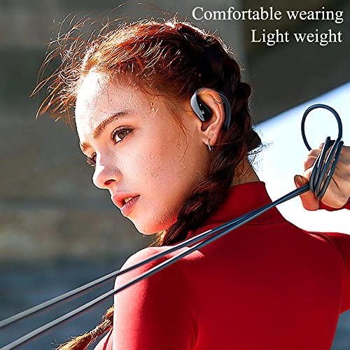 Luisport Noise Cancelling Headphones Earbuds Open Ear Headphones Workout Headphones Wireless Earbuds Bluetooth Wireless Headphones Bluetooth Earbuds Wireless Bluetooth Earphones (T22-Black) #TOP5