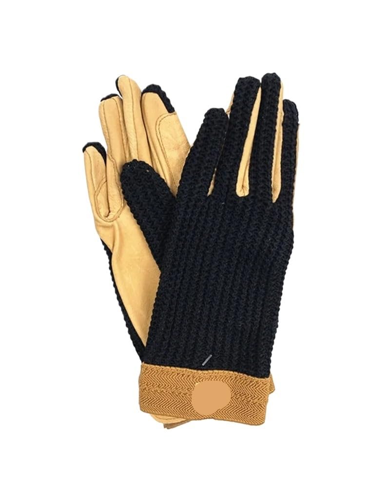 Guanti da Equitazione Guanti da Equitazione Guanti da Cavallo Traspiranti Uomo Donna Cavaliere Sport all'Aria Aperta per L'Equitazione(Black,S)
