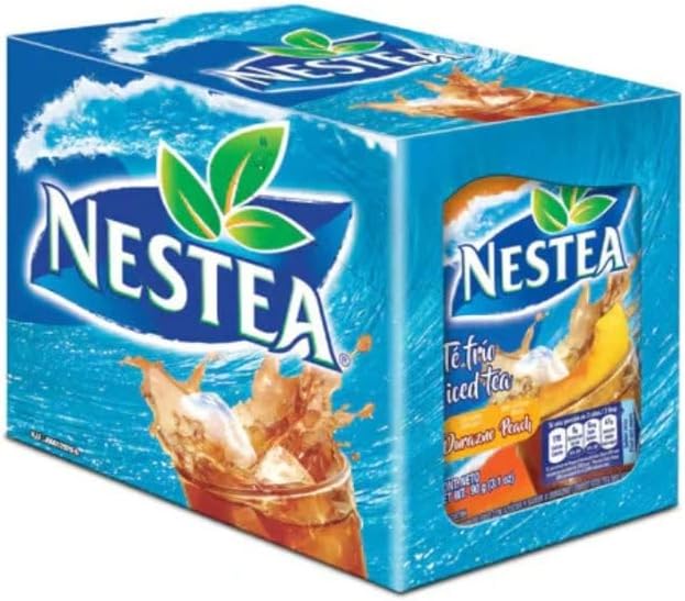 Nestea brzoskwinia w proszku do zimnej wody, 12 saszetek 90 g