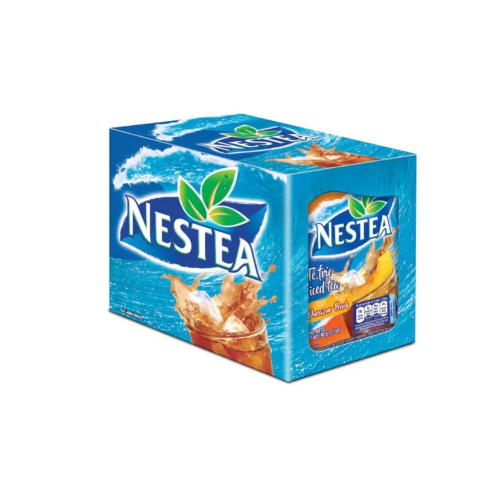 Nestea Durazno en Polvo para Agua Fría, 12 Sobres de 90 g