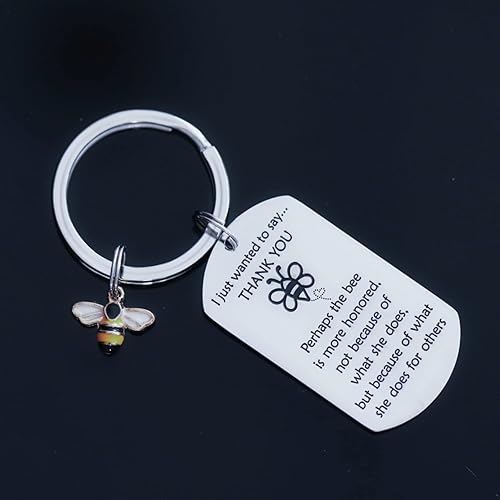 Miniatura 2 de VALAFO Joyería de abeja para mujeres y hombres, llavero de abejorro de miel, cosas súper abejorros, regalo de abejorros, artículos de encanto de