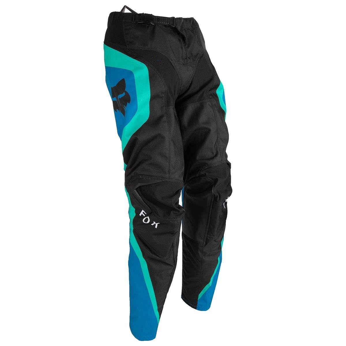 Fox Racing YOUTH 180 BALLAST MOTOCROSS PANT, BLACK/BLUE, 22