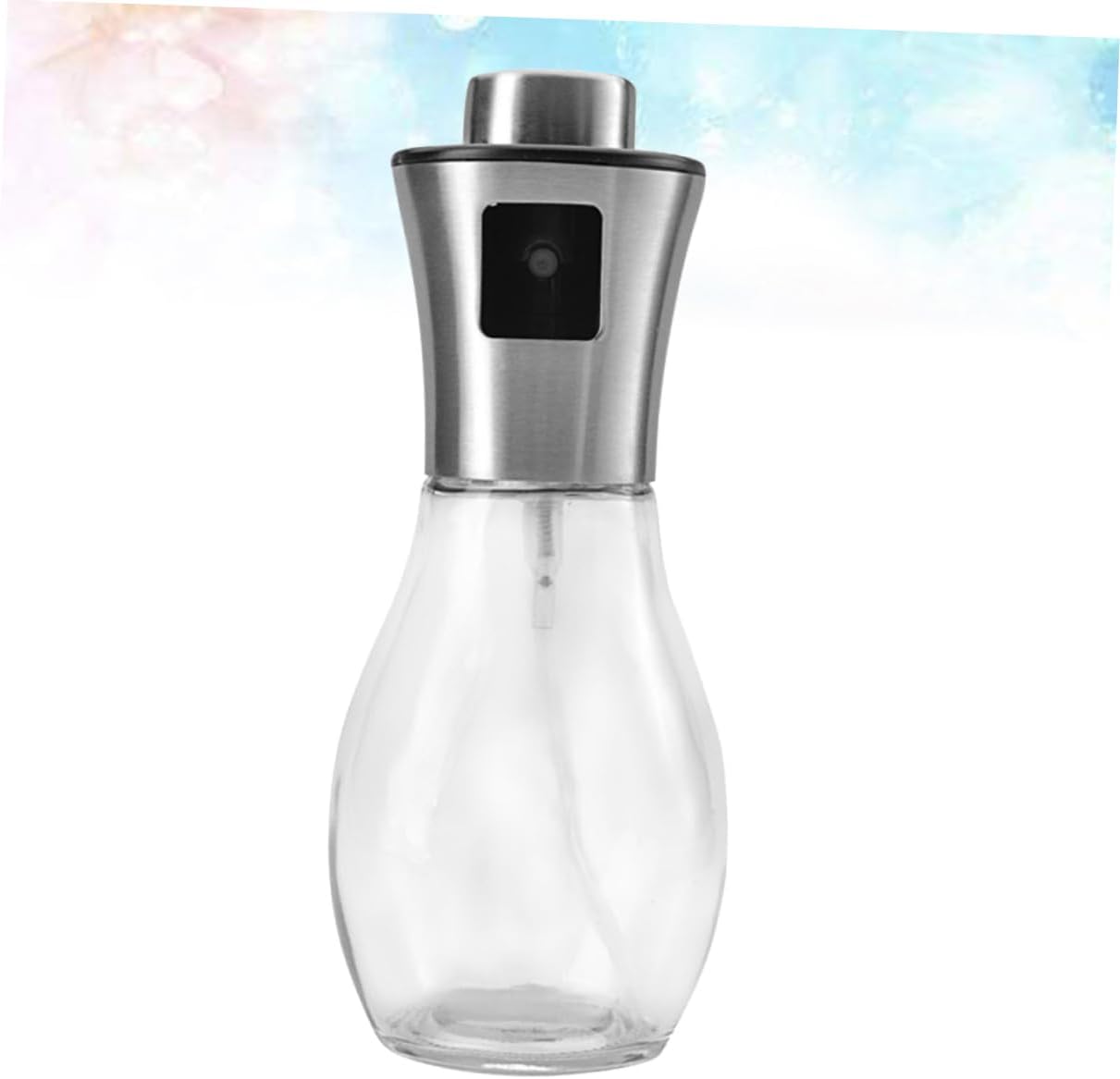 IMIKEYA Stainless Steel Oil Sprayer Bottle Condiment Squeeze Bottle for Cooking Bbq Tool Oil Dispenser Pro Dripless Sprayer Eco-friendly Portable