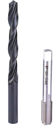 Miniatura 5 de Kit de reparación de roscas de acero inoxidable M12x1.5, insertos de reparación de roscas métricas, taladro, llave hexagonal, juego de grifos con