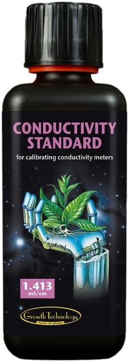 Growth TechnologyEC Standard 1.413 mS/cm Calibration Fluid EC Meters 300ml, 1L (1L)