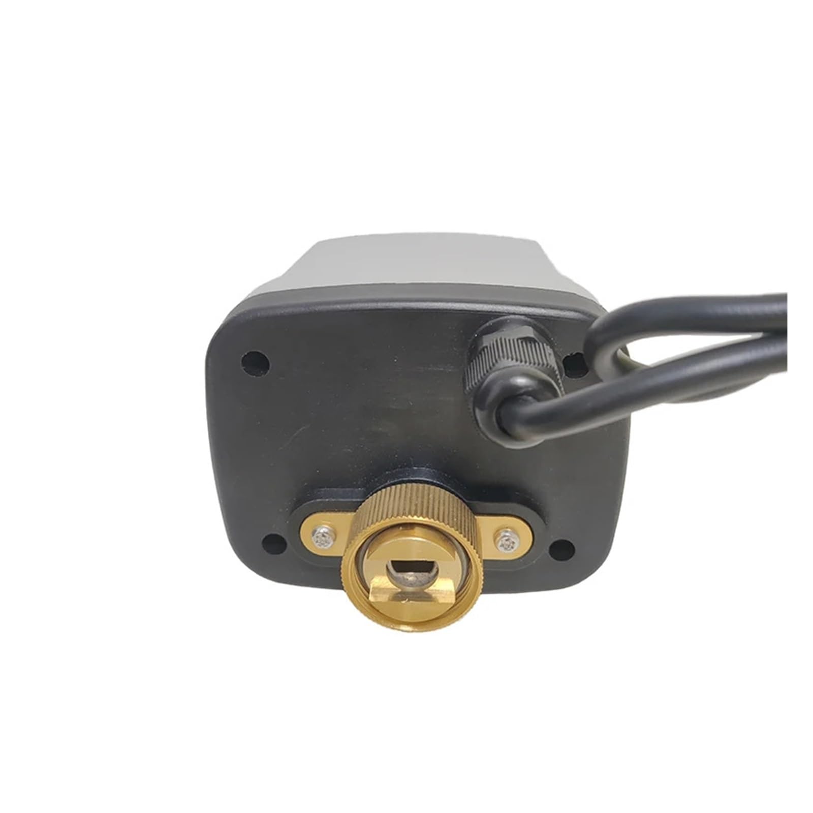 Elektryczny zawór kulowy 1/2 "3/4" 1"trójdrożny trójdrożny trójdrożny elektryczny zawór kulowy z mosiężnym gwintem trójdrożnym wodoodporny IP65(12,DC12V_2 Way)