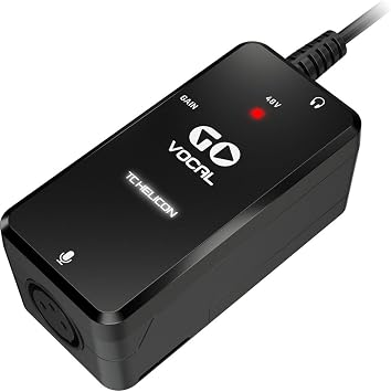 TC Helicon GO VOCAL Microphone Preamp for Mobile Devices