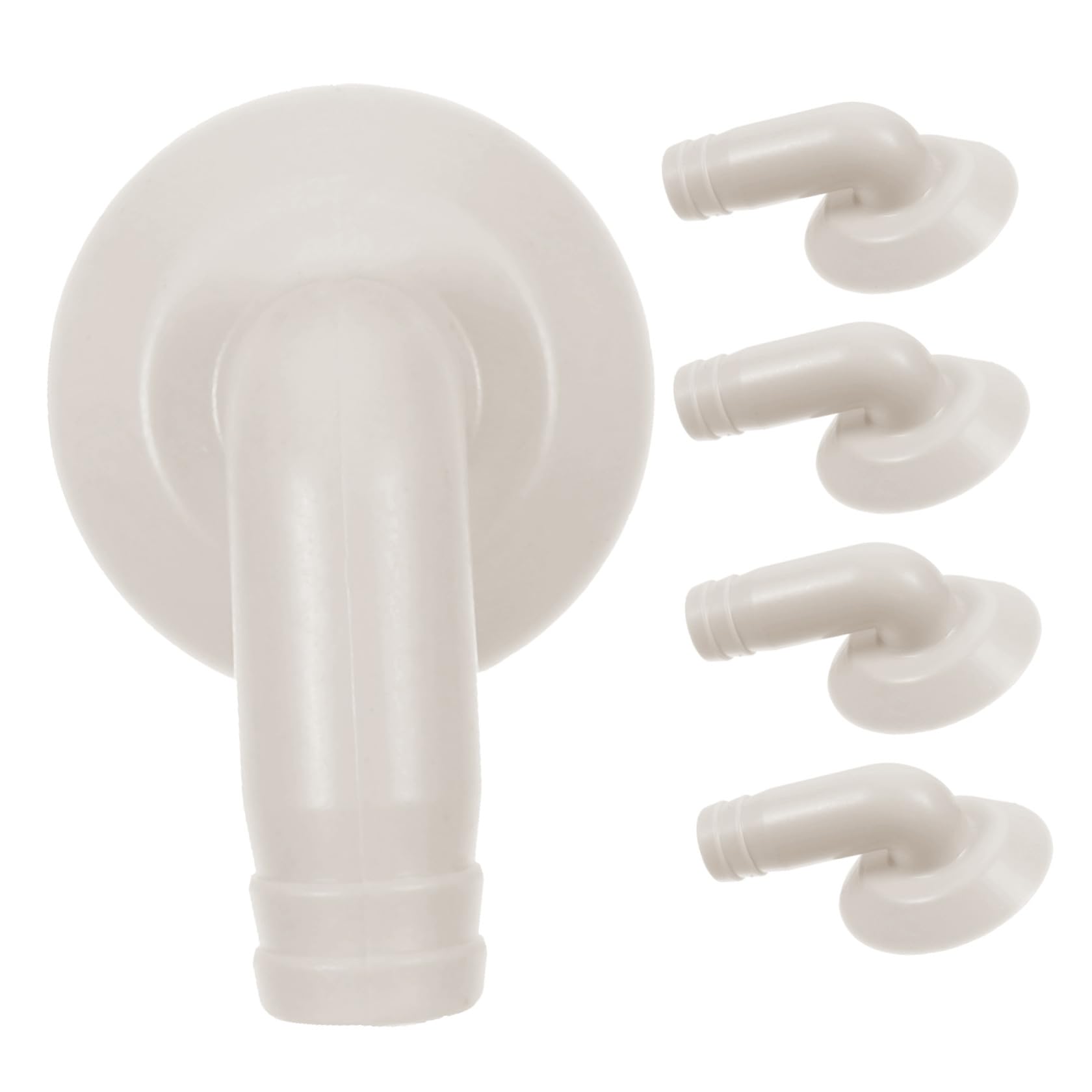 Mikikit 20pezzi Connettori Per Scarico Condizionatore Raccordi Gomito Per Adattatori Per Installazione e Resistente