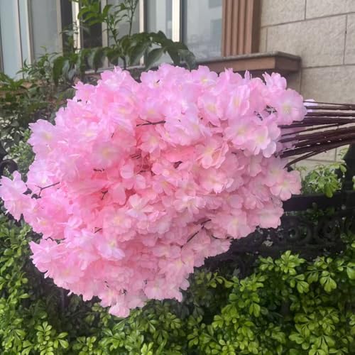 SHMDYHA 50PCS Cherry Blossom Medium Pink