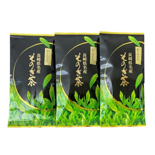 茶 お茶 緑茶 定期便 毎月 そのぎ茶 おくみどり 100g 3袋 3回 総計9袋 [月香園製茶 長崎県 東彼杵町 hs42bag260011]