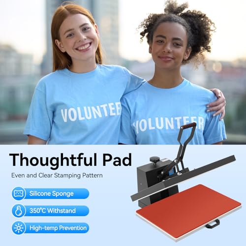 Smart Heat Press Machine 1800W 16x24 Inch miniatura 7