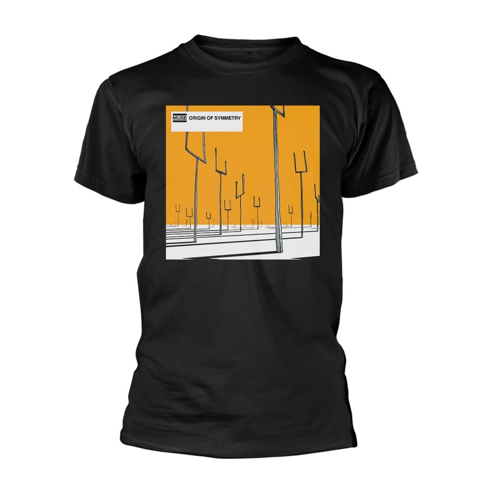 MUSE ORIGIN OF SYMMETRY T-Shirt Medium BLACK