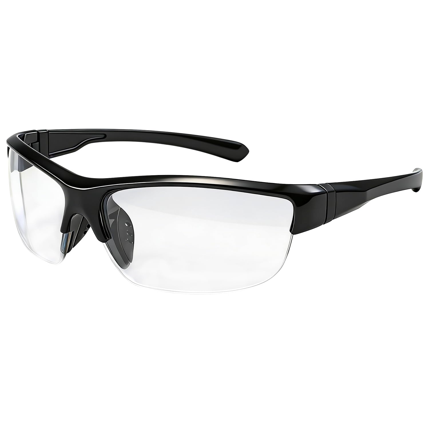 IGXX Men's and Women's Cycling Glasses, UV400 Sports Sunglasses with Transparent Lenses for Road Cycling and Outdoor Activities(Style 1)