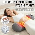 Cordless Lumbar Support Pillow, Lower Back Massager for Pain Relief - Image 6