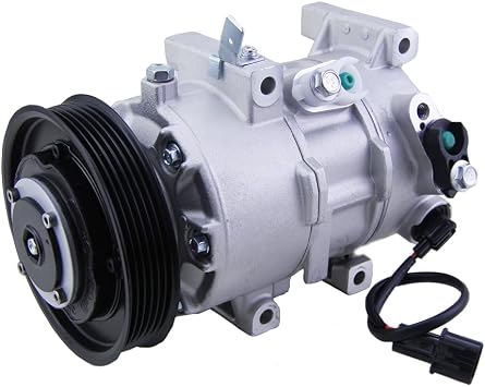 ضاغط التيار المتردد لهيونداي أكسنت لكيا ريو 2012-2017 A/C ضاغط 1.6 L 1591CC DVE12 1177324 CO 20765 C GL هاتشباك 4-باب/GLS سيدان 4-باب/LE هاتشباك 4-باب