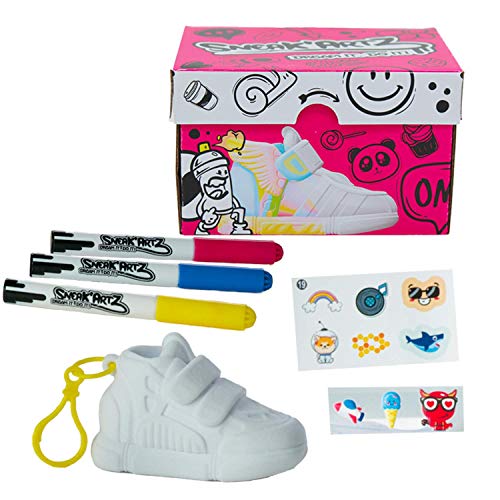 Splash Toys - Sneak'Artz Fuchsia Shoebox - Creative Hobbies - Design and Personalise Your 