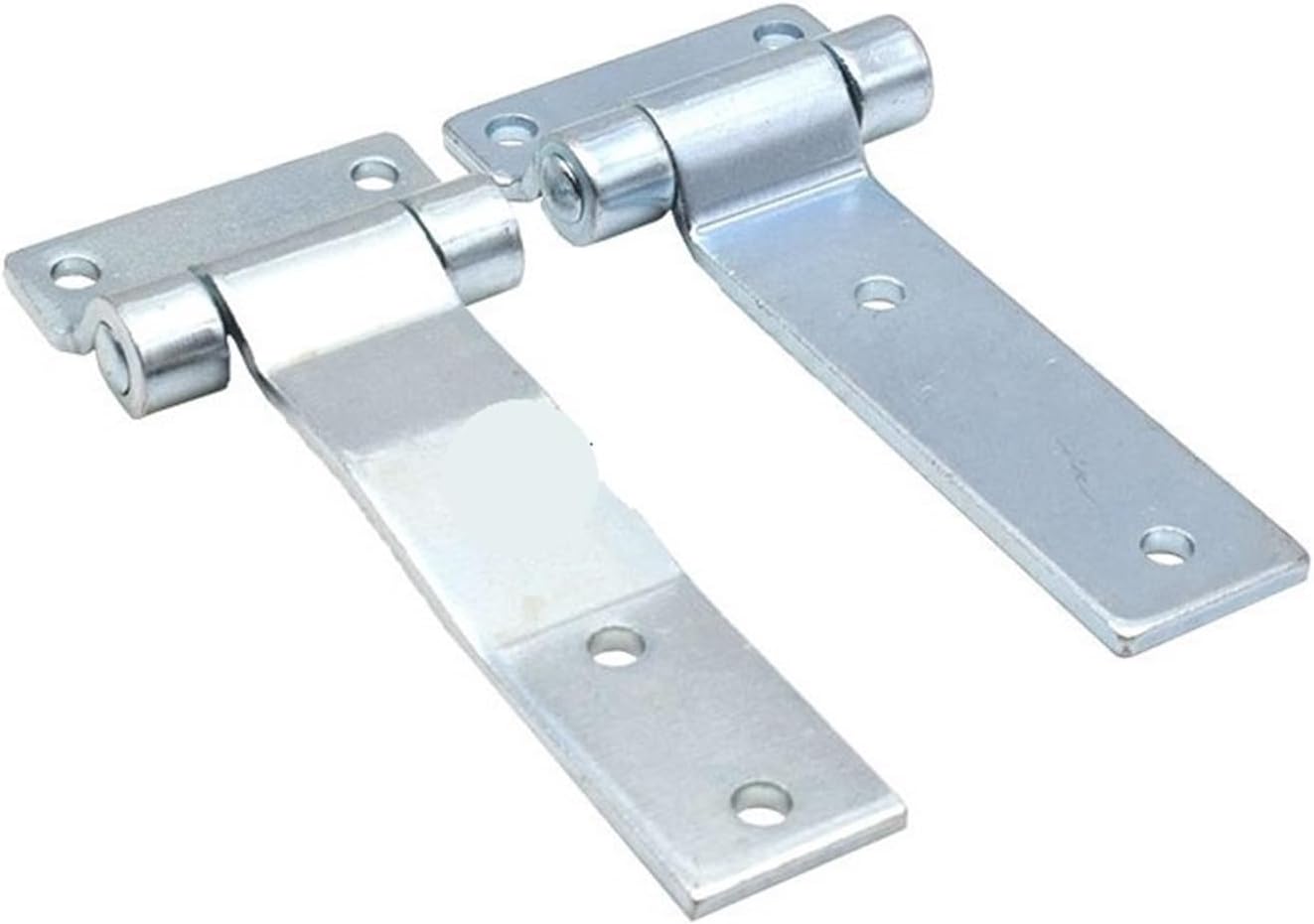 T-Shaped Hinge Heavy Machinery Wooden Door Iron Door Hinge Industrial Cabinet Thickened Hinge 1Pcs(126-2-Iron)